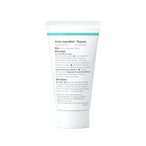 Proactiv Blackhead Dissolving Acne Gel Salicyclic Acid Spot Treatment For Face Unclog Pores and Reduce Blemishes, Tea Tree, 1 Fl Oz