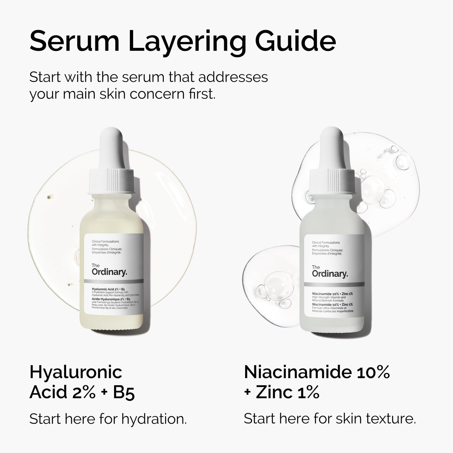 The Ordinary Hyaluronic Acid 2% + B5, Multi-Depth Hydration Serum for Plumper, Smoother Skin, 1 Fl Oz