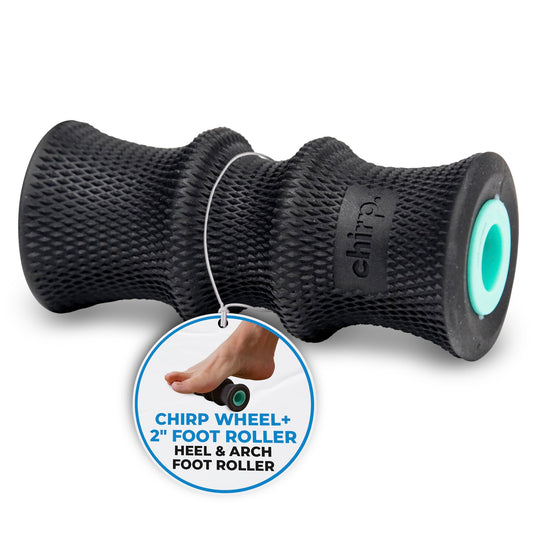 Chirp Wheel Plus Foot Roller - Targeted Deep Tissue Massage for Plantar Fasciitis and Foot Fatigue, Arch Pain Relief, and Muscle Recovery, Exercise Equipment - Mint 2"