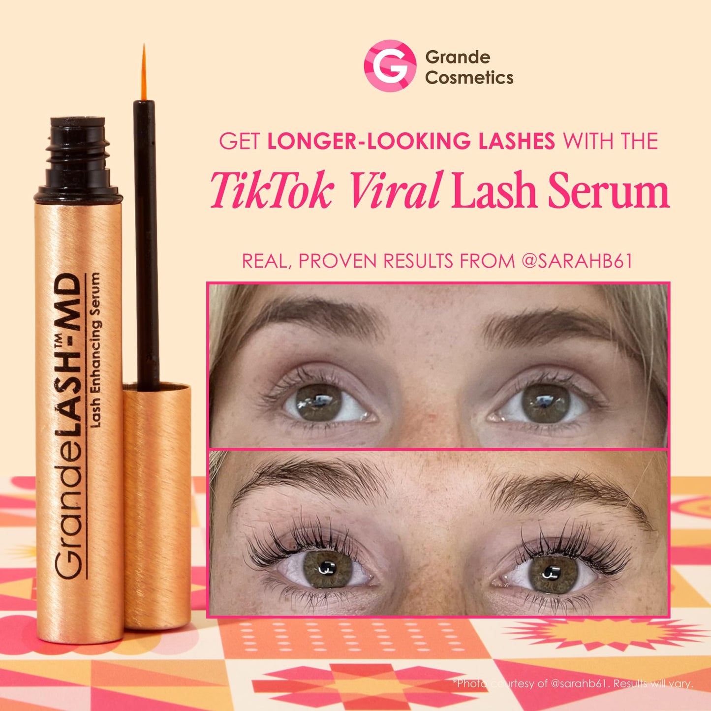 Grande Cosmetics Lash Enhancing Serum,2 mL