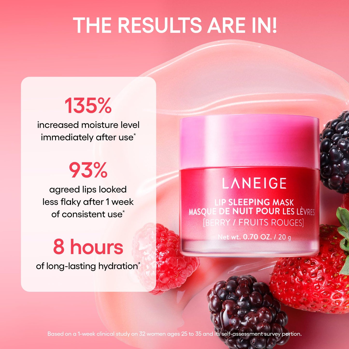 LANEIGE Lip Sleeping Mask - Berry